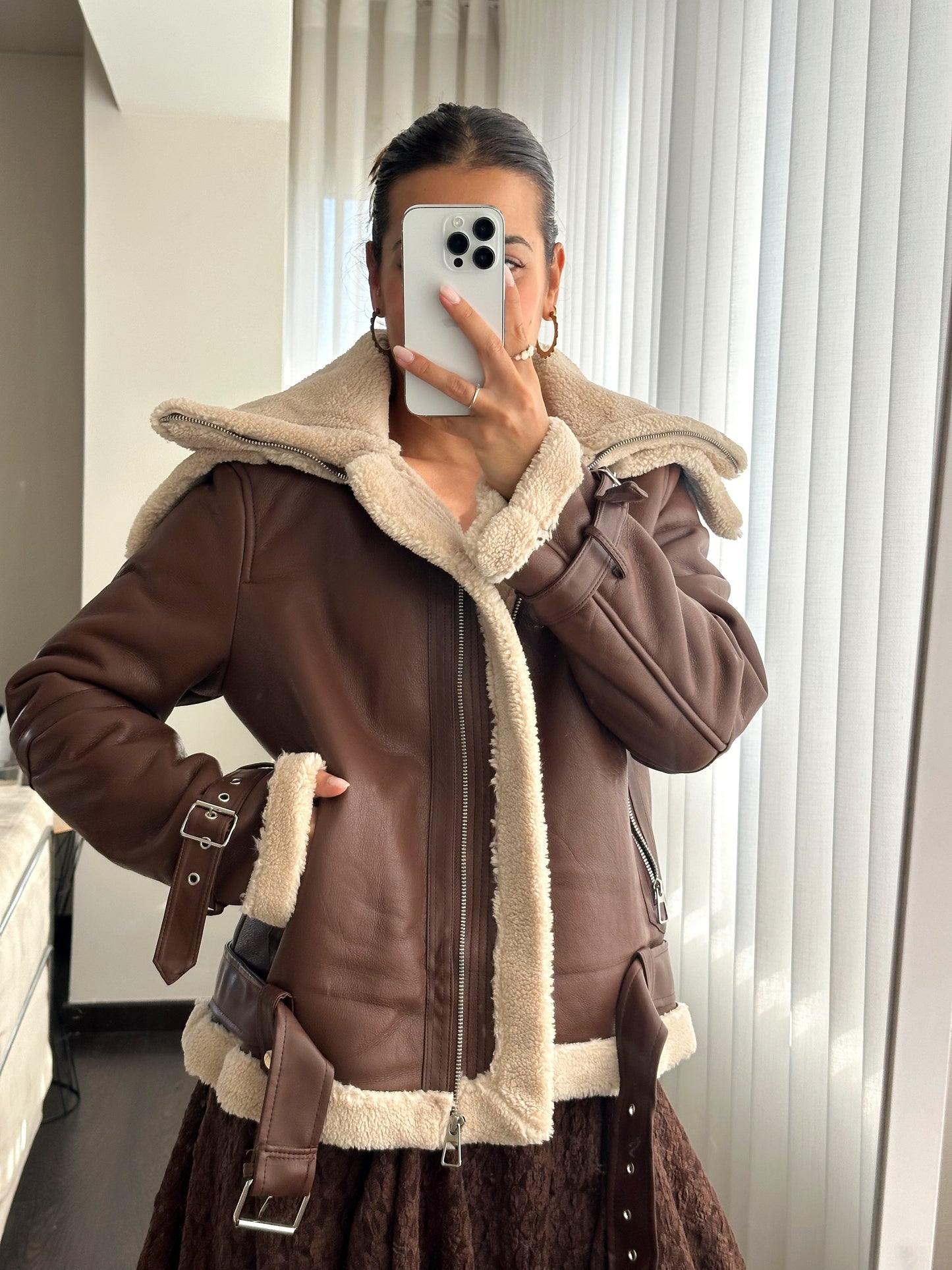 Casaco Polipele forrado a pêlo