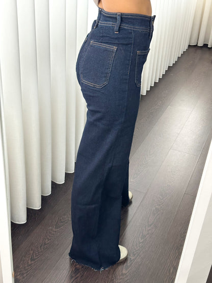 Calças Wide Leg Clássicas