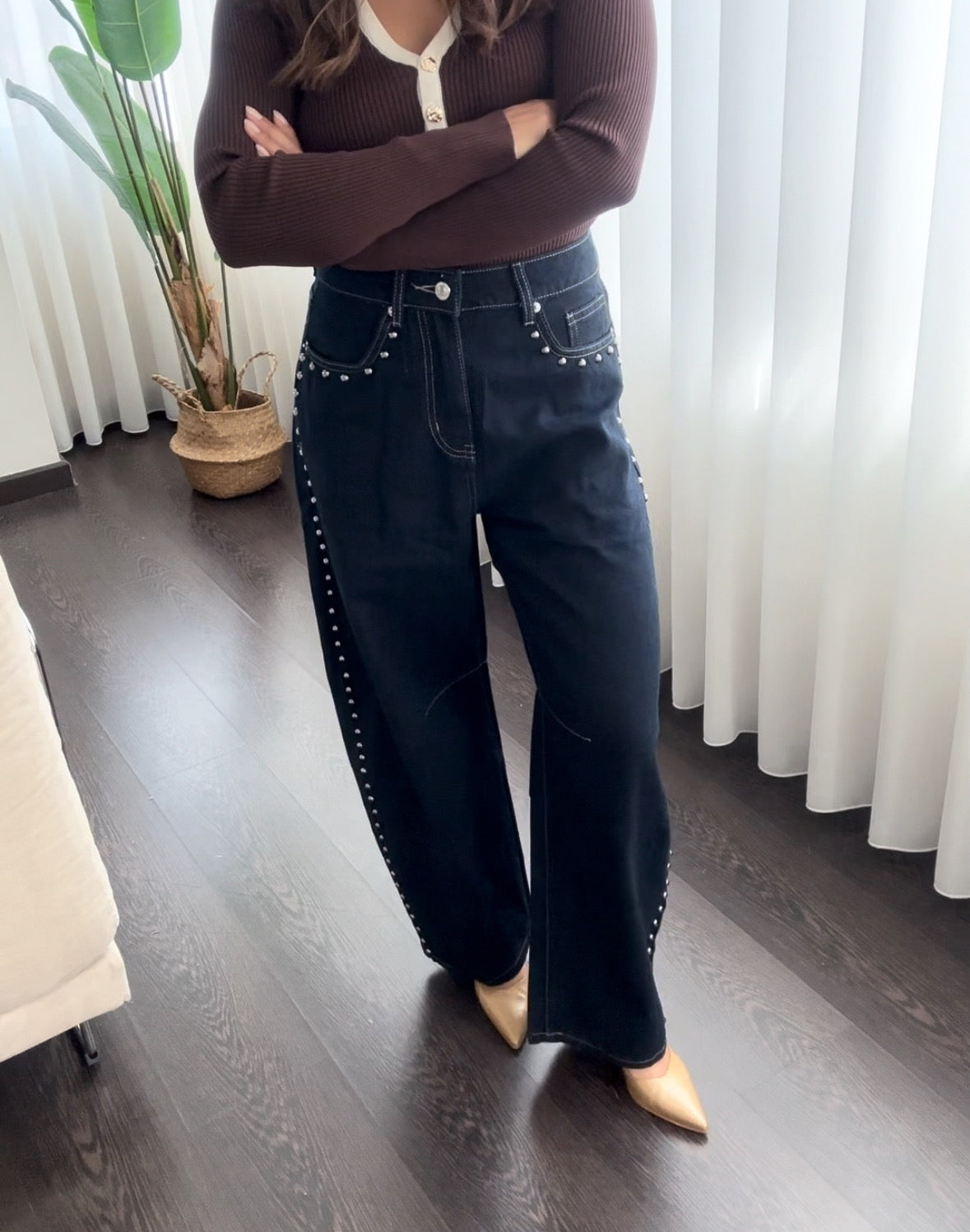 Balloon Jeans Ganga Escura